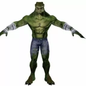 Killer Croc 3d model