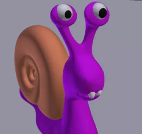 Snails 3d model