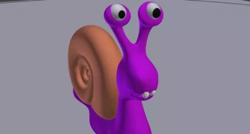 Snails 3d model Snails 3d model