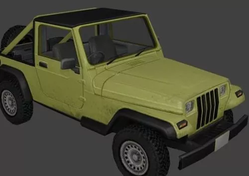 Jeep Car 3d model Jeep Car 3d model