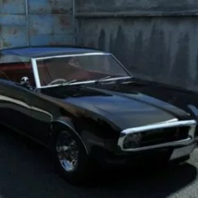 Pontiac Firebird Car 3d model