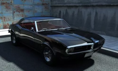 Pontiac Firebird Car 3d model Pontiac Firebird Car 3d model