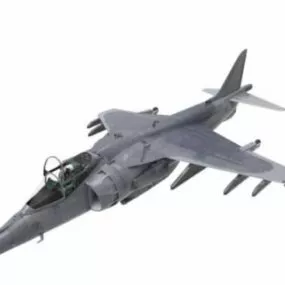 Aircraft Av8b Harrier 3d model