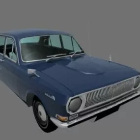 Gaz M24 Volga 3d model