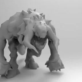 Guardian Hell 3d model