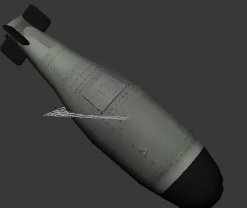 Weapon Bomb Free 3d model Weapon Bomb Free 3d model