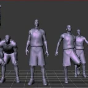 2k Nba Players 3d model