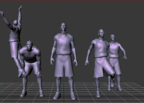 2k Nba Players 3d model 2k Nba Players 3d model