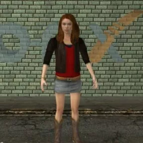 Amy Pond 3d model