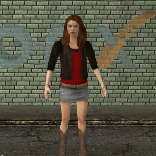 Amy Pond 3d model Amy Pond 3d model