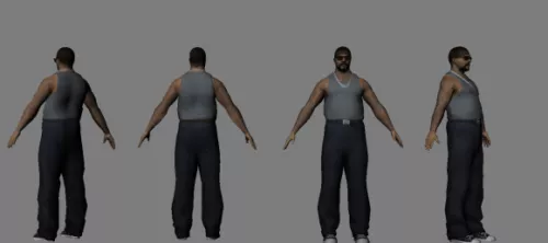 Drug Dealer 3d model Drug Dealer 3d model