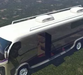 Country Cruiser Rv Truck 3d model