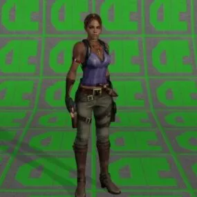 Sheva Alomar Character 3d model