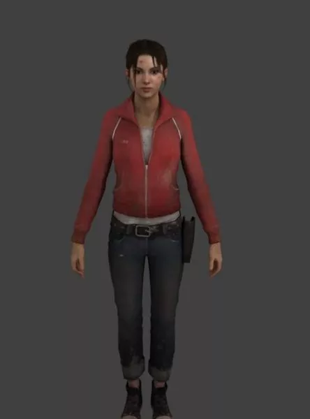Zoey Woman Character 3d model Zoey Woman Character 3d model