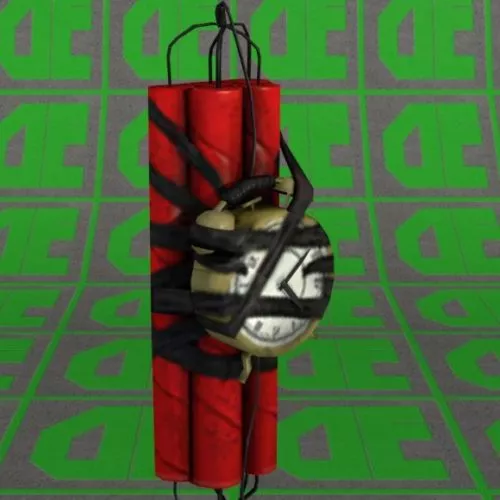 Bomb 3d model Bomb 3d model
