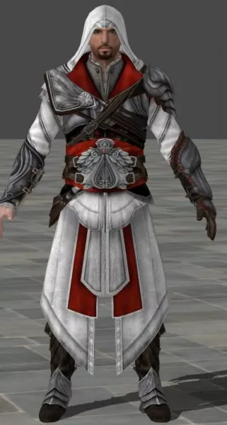 Assassin With Dagger 3d model