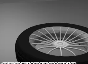 K73 Wheel 3d model