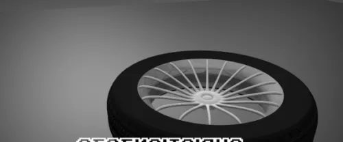 Struck Wheels Rim 3d model