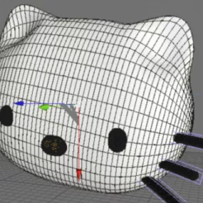 Hello Kitty 3d model