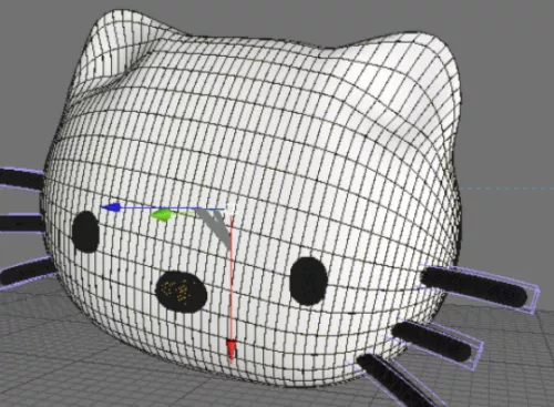 Hello Kitty 3d model Hello Kitty 3d model