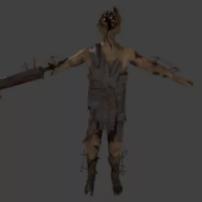 Amnesia Monster 3d model