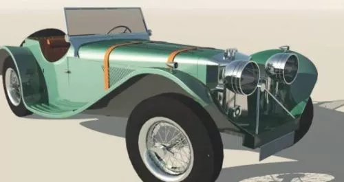 Jaguar's 3d model Jaguar's 3d model