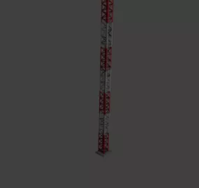 Communication Tower Building 3d model