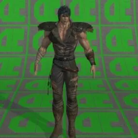 Kenshiro 3d model