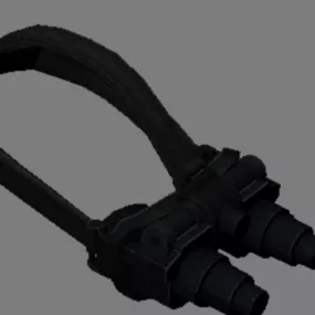 Thermal Goggles Weapon 3d model