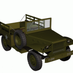 Dodge Wc51 Jeep 3d model