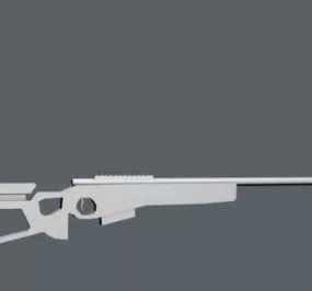 Sv-98 Sniper 3d model
