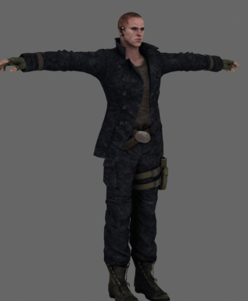 New Jake Man Character 3d model New Jake Man Character 3d model