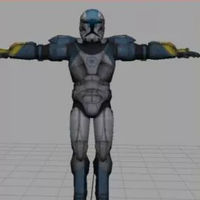 Star Wars Republic Commando 3d model
