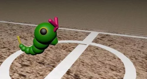 Caterpie Pokemon 3d model Caterpie Pokemon 3d model