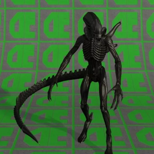 Cool Alien Character 3d model