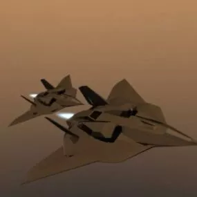 Stealth AirPlane 3d model