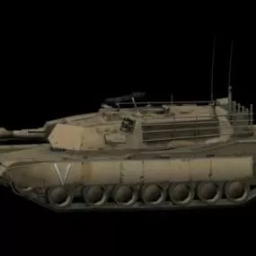 M1A1 Abrams  Tank 3d model
