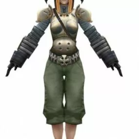 Bandersha 3d model