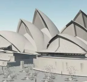 Sidney Opera Building 3d model