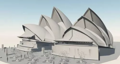 Sidney Opera Building 3d model Sidney Opera Building 3d model