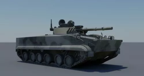 Bmp-3 Interior 3d model Bmp-3 Interior 3d model