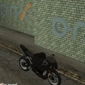 Motorcycle Bike 3d model