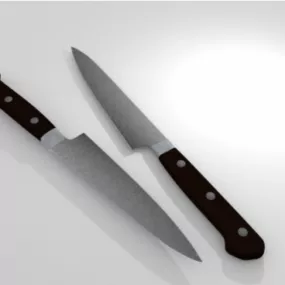 Kitchen Knife 3d model
