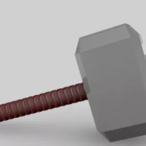 Thor Hammer 3d model