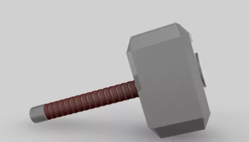 Sledge Hammer Tool 3d model