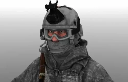 Russian Medic 3d model Russian Medic 3d model