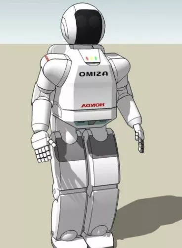 Asimo 3d model Asimo 3d model