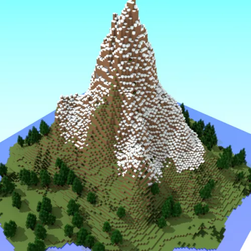 Minecraft World Scene 3d model Minecraft World Scene 3d model