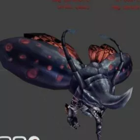 Unseelie Warrior Monster 3d model