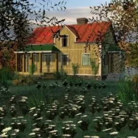 Old House 3d model